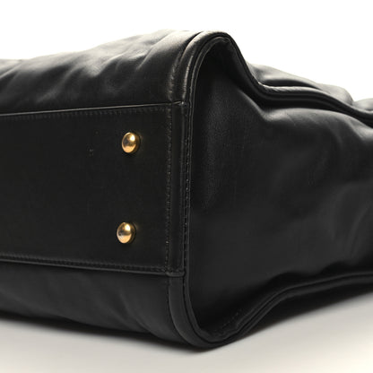 Chanel Calfskin Small Deauville Tote Black 10 of 11