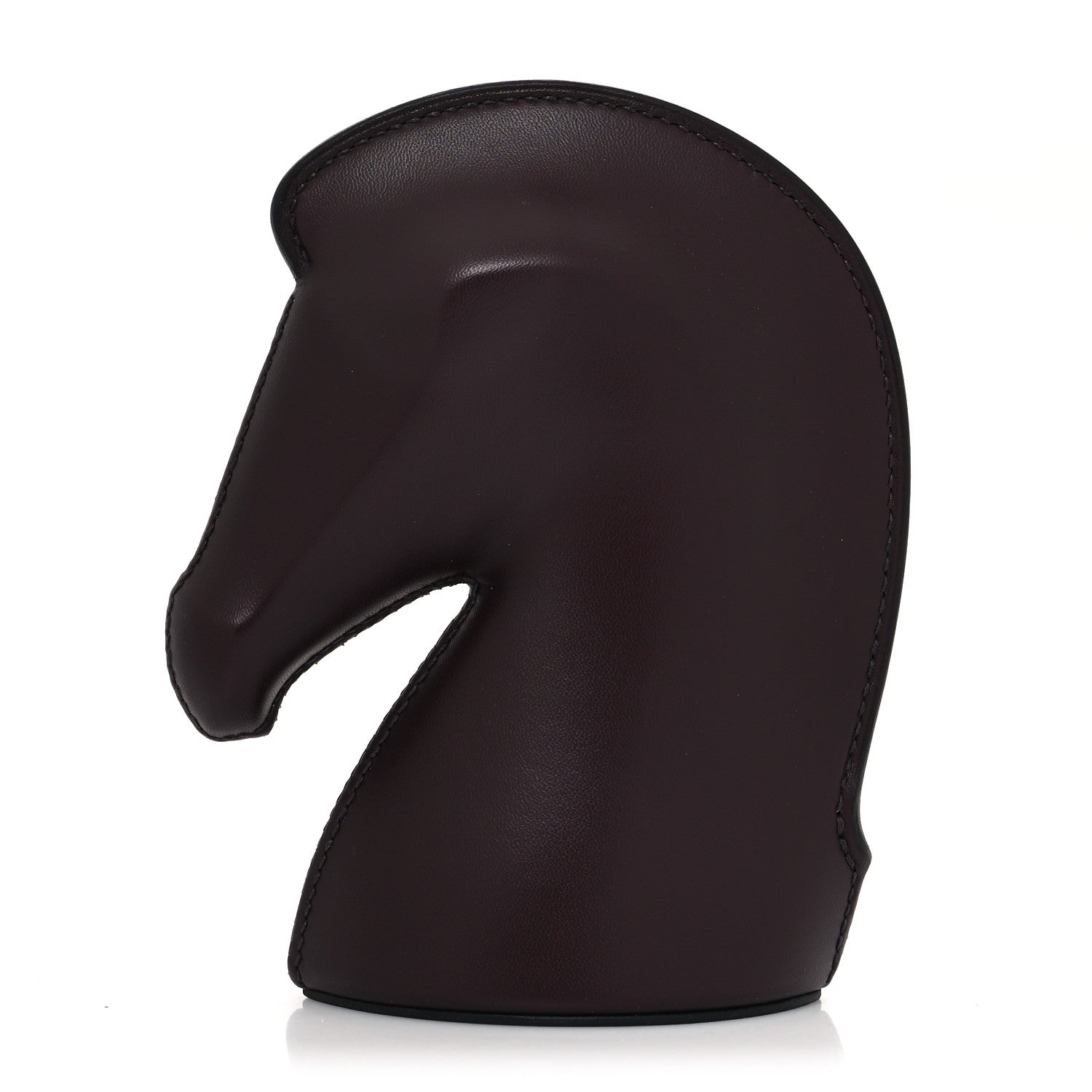 Hermes Milo Lambskin Samarcande Paperweight Rouge Sellier 1 of 6