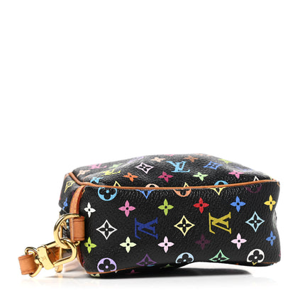 Louis Vuitton Monogram Multicolor Trousse Wapity Black 4 of 8