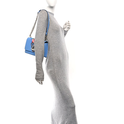 Louis Vuitton Epi Tropical Birds Twist Shoulder Bag MM Bleuet 2 of 10