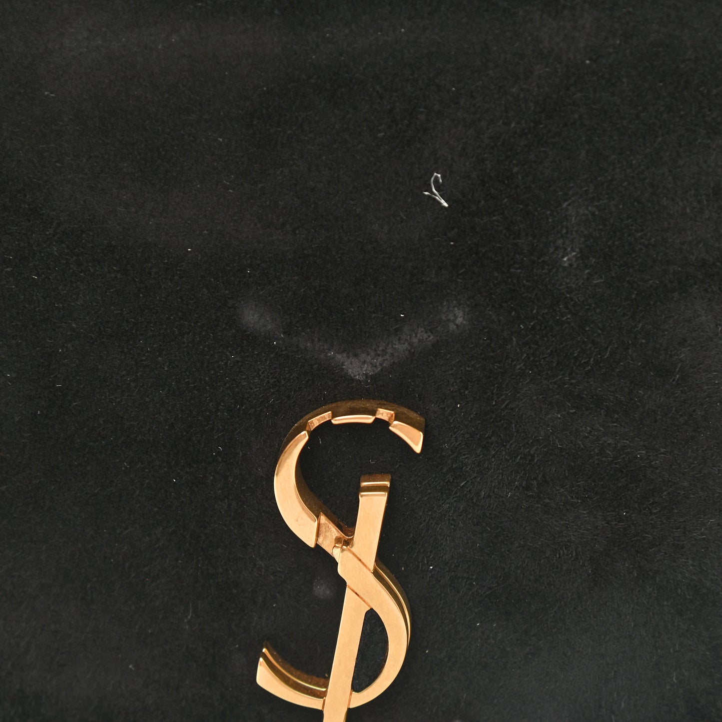 Kid Scamosciato Smooth Calfskin Medium Classic Monogram Cassandra Top Handle Black Rouge Legion