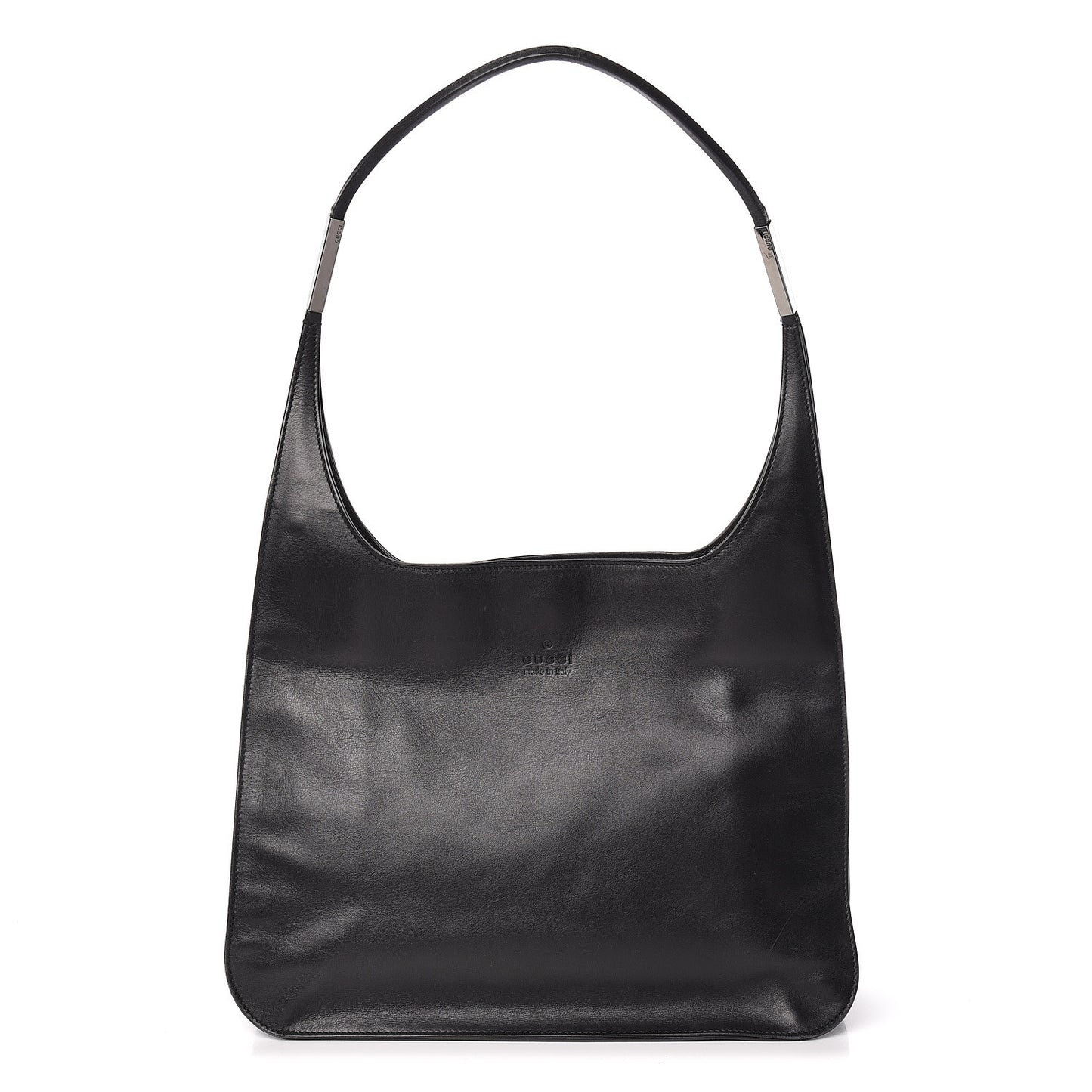 Calfskin Shoulder Bag Black