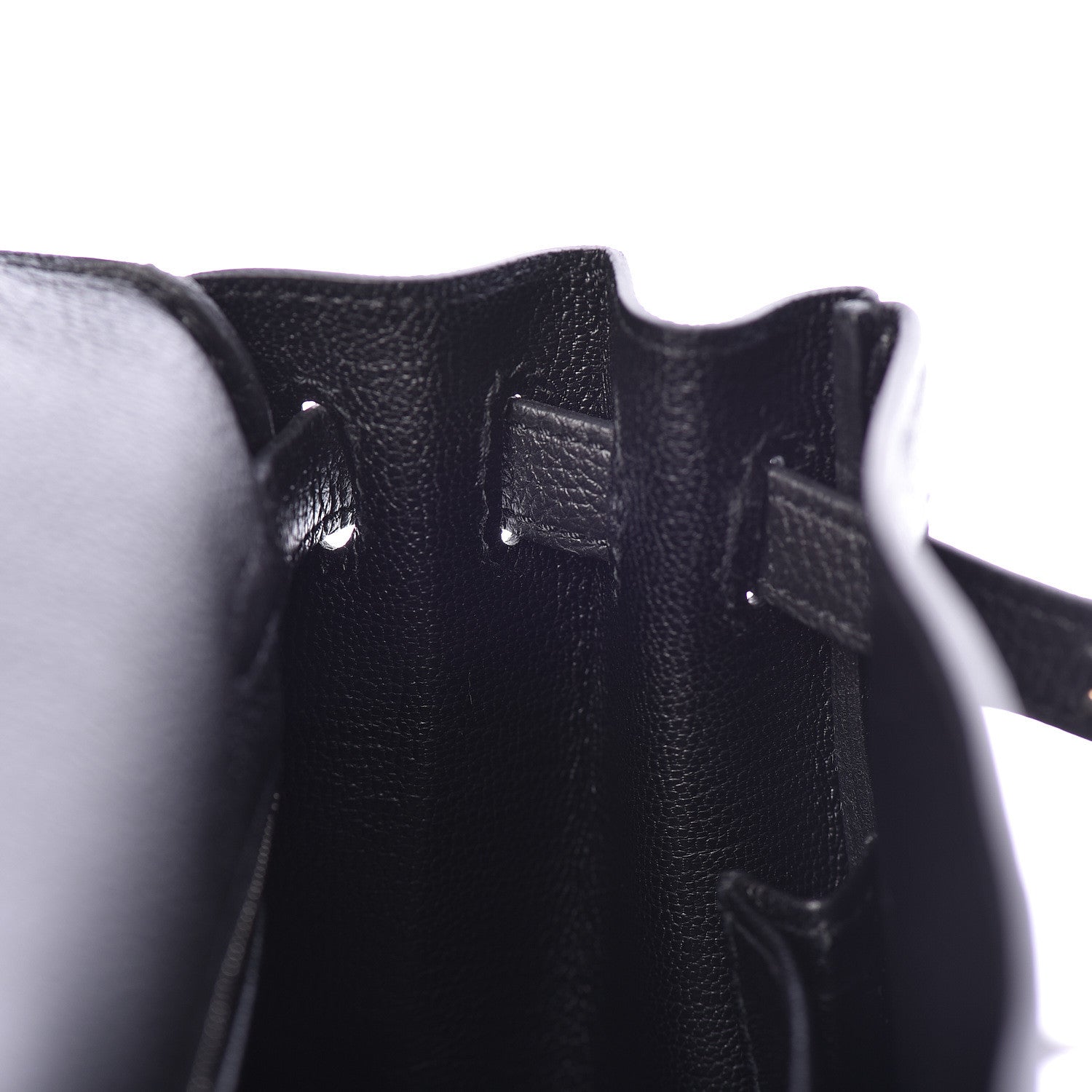 Hermes Togo Kelly Retourne 25 Black 17 of 38