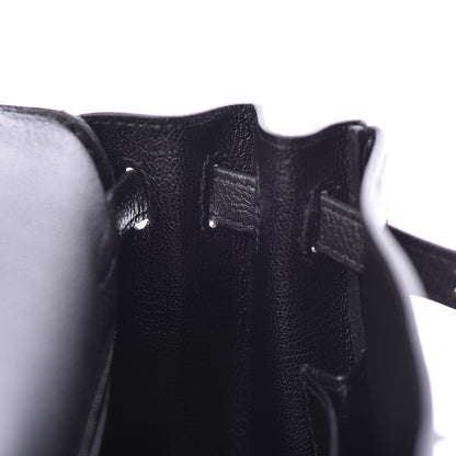 Hermes Togo Kelly Retourne 25 Black 17 of 38