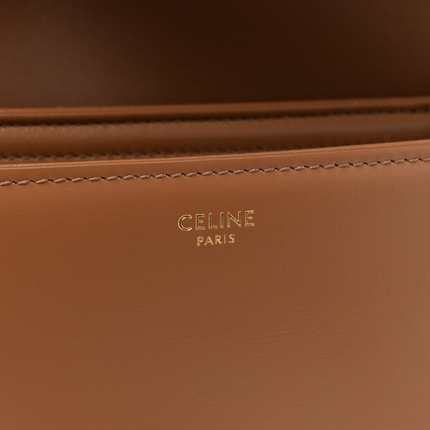 Shiny Calfskin Teen Triomphe Bronze
