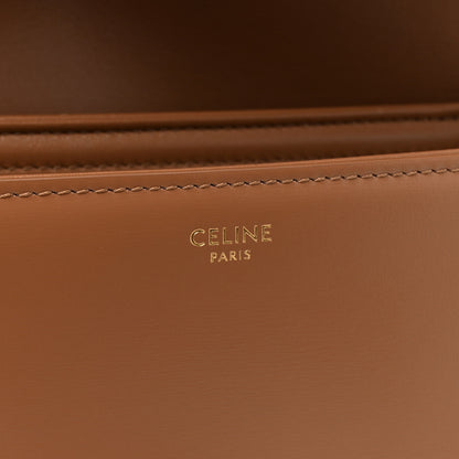 Celine Shiny Calfskin Teen Triomphe Bronze 8 of 11