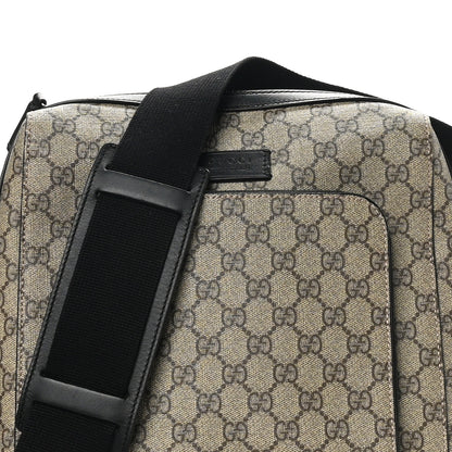 Gucci GG Plus Monogram Front Pocket Messenger Dark Brown 8 of 11