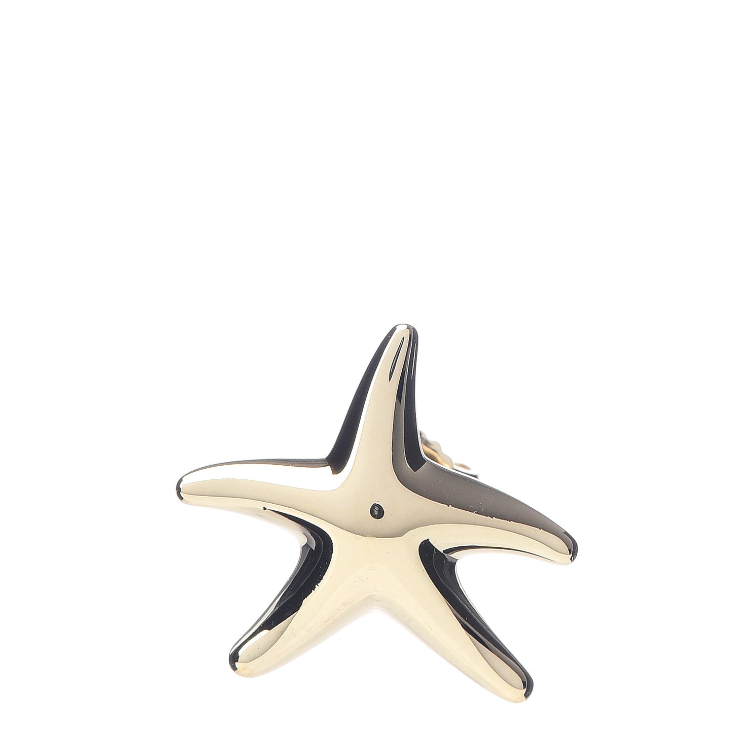 18K Yellow Gold 15mm Elsa Peretti Starfish Single Earring