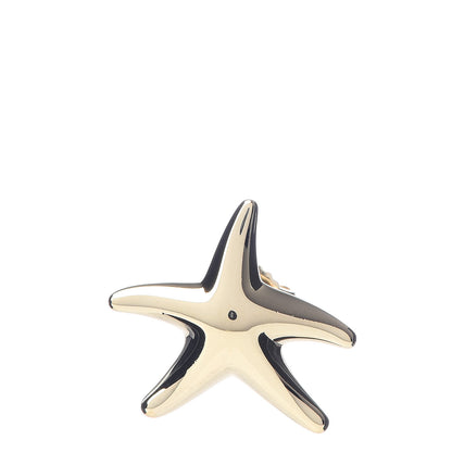 Tiffany 18K Yellow Gold 15mm Elsa Peretti Starfish Single Earring 1 of 5