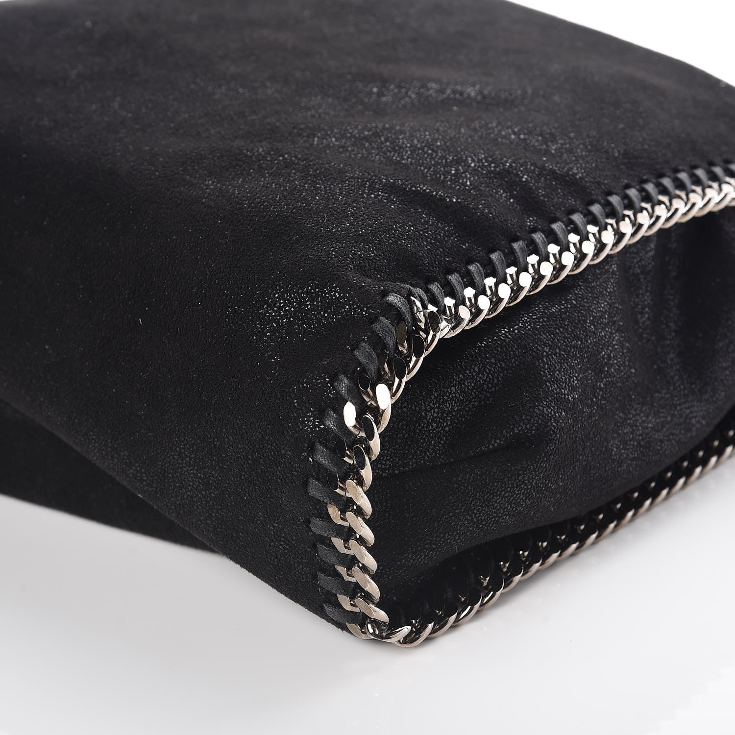 Stella McCartney Shaggy Deer Big Falabella Tote Black 6 of 8