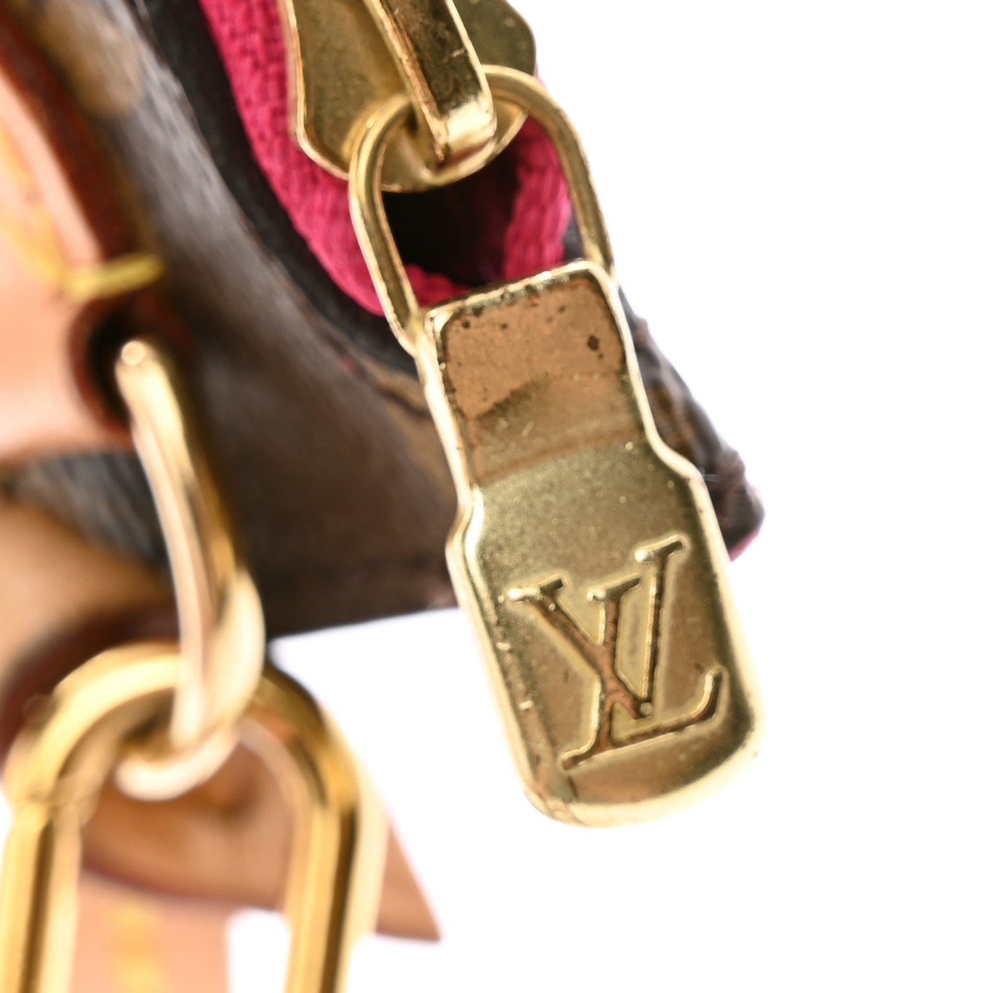 Monogram Neverfull MM GM Pochette Cherry