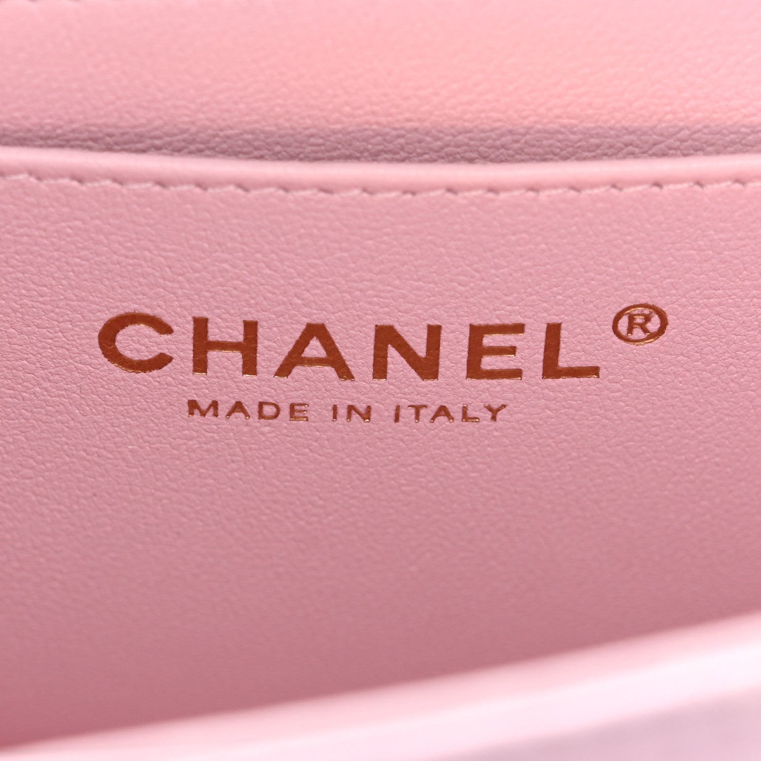 Chanel Lambskin Quilted Mini Top Handle Rectangular Flap Light Pink 6 of 11