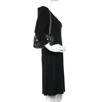 Chanel Aged Calfskin Lucky Charms 2.55 Reissue 224 Flap Black 2 of 12