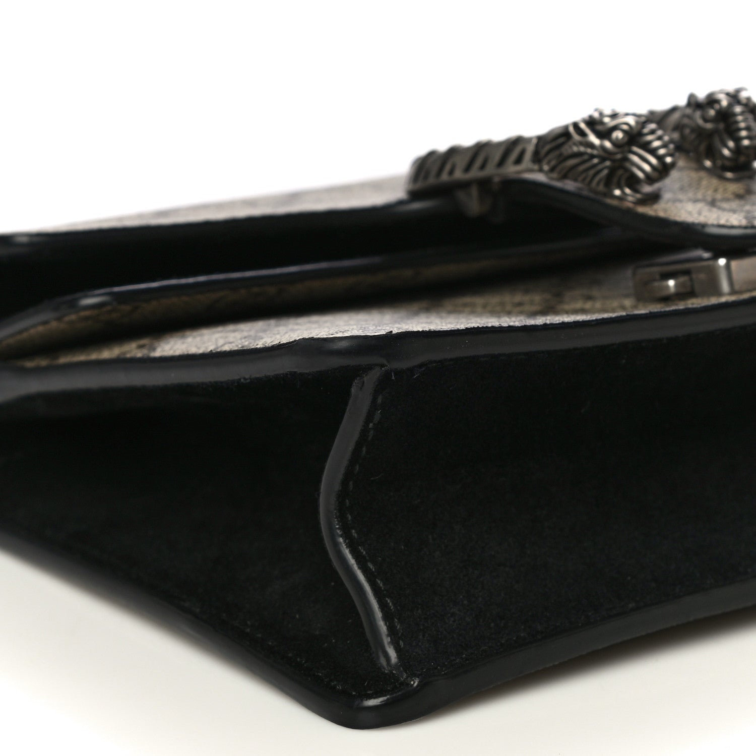 Gucci GG Supreme Monogram Mini Dionysus Shoulder Bag Black 8 of 14