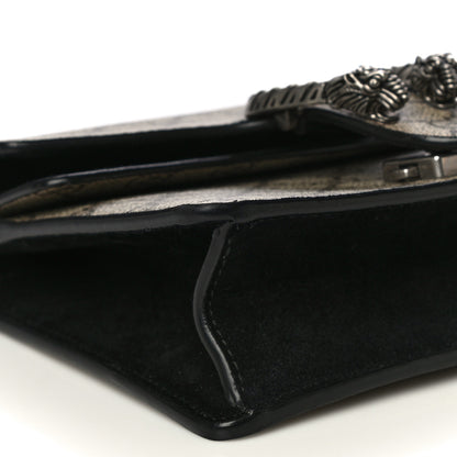 Gucci GG Supreme Monogram Mini Dionysus Shoulder Bag Black 8 of 14