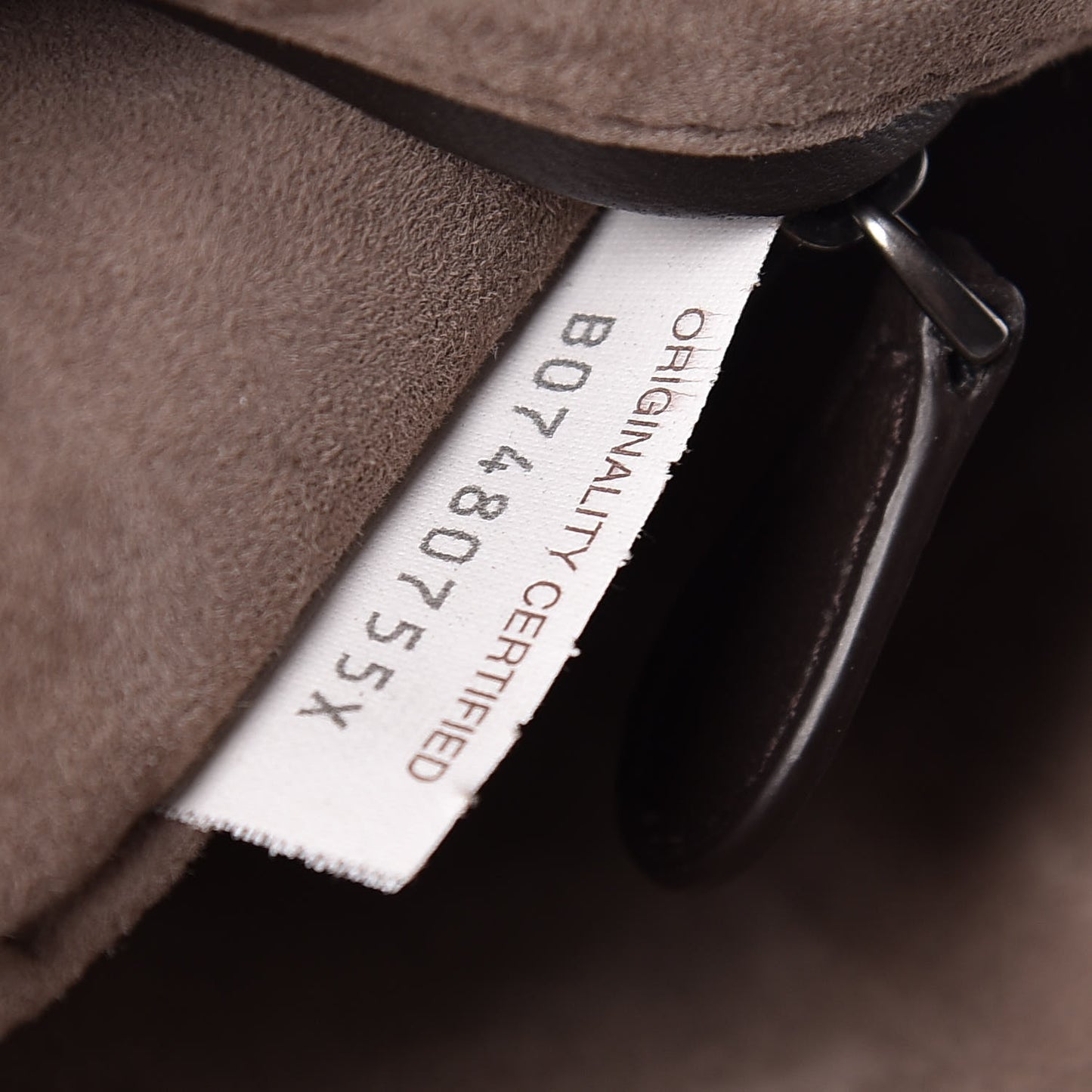Nappa Intrecciato Pillow Crossbody Messenger Ebano