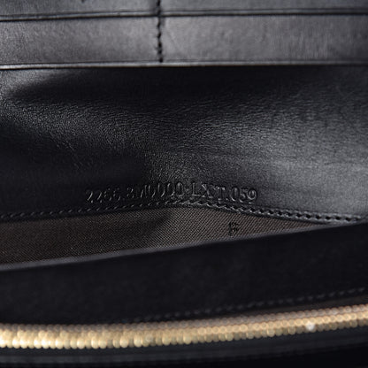 Fendi Zucchino Cuoio Continental Wallet Black Moro 6 of 10