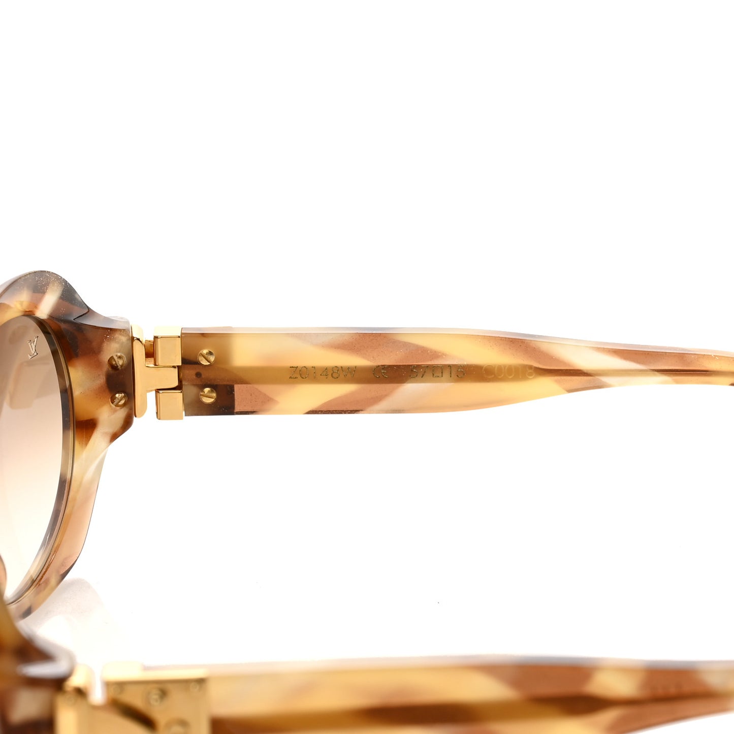 Soupcon Rond Sunglasses Z0148W Gold Tortoise