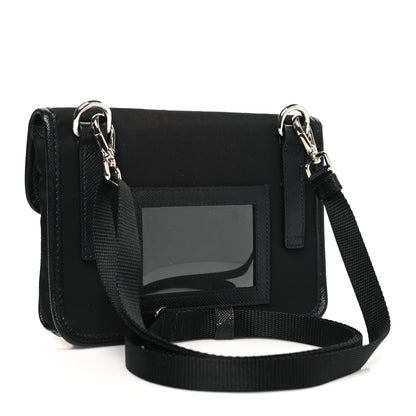 Prada Re-Nylon Saffiano Smartphone Case Crossbody Black 2 of 10