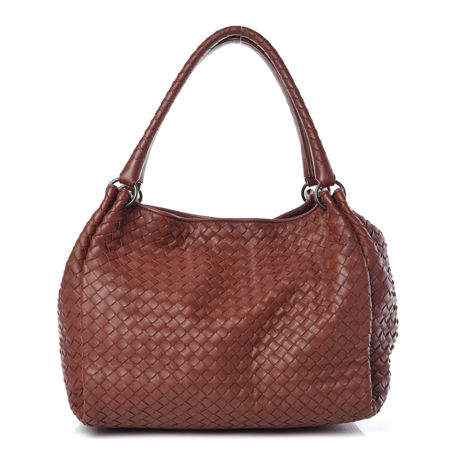 Bottega Veneta Nappa Intrecciato Parachute Bag Brique 1 of 6