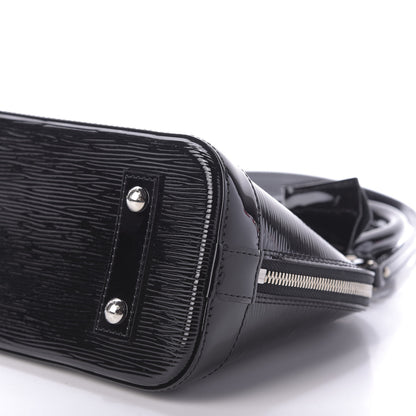 Louis Vuitton Epi Electric Alma BB Black 7 of 8