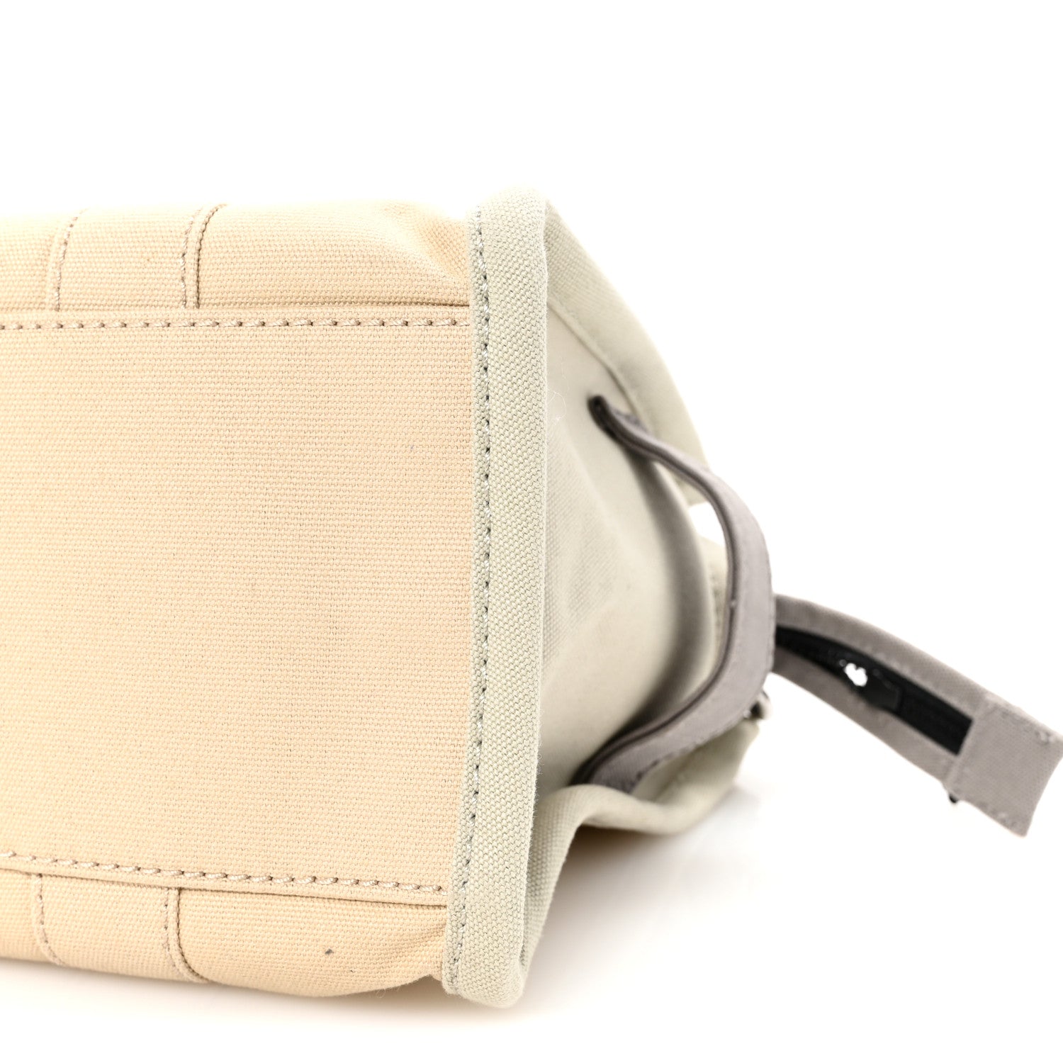 Marc Jacobs Cotton Canvas Colorblock Medium The Traveler Tote Bag Beige Multicolor 10 of 10