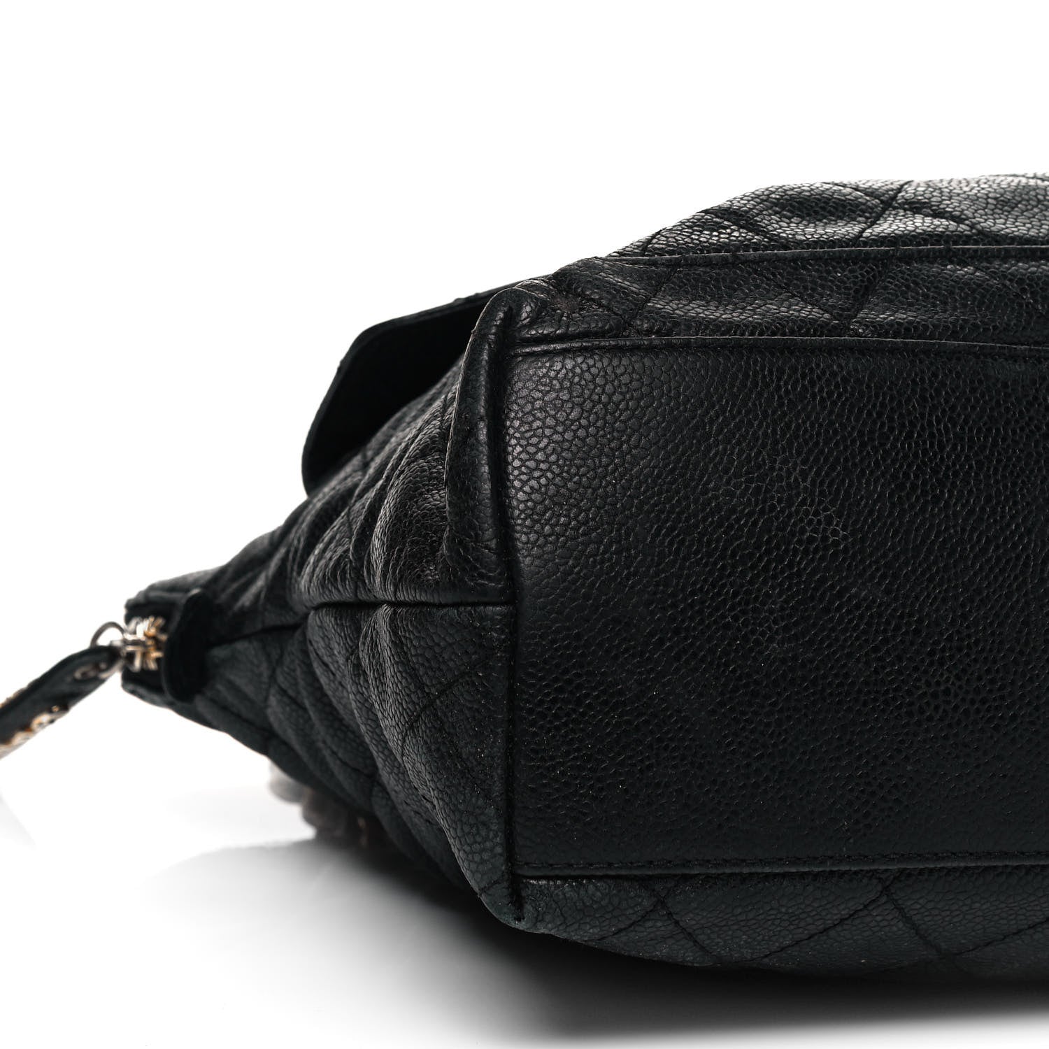 Chanel Caviar Quilted Flap Shoulder Bag Black 6 of 9