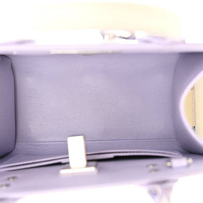 Salvatore Ferragamo Calfskin Floral Print Small The Studio Bag Mascarpone 5 of 11