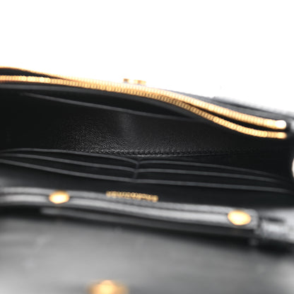 Balenciaga Shiny Box Calfskin Hourglass Chain Bag Black 5 of 10