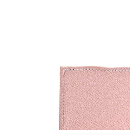 Louis Vuitton Calfskin Felicie Card Holder Insert Rose Ballerine 6 of 7
