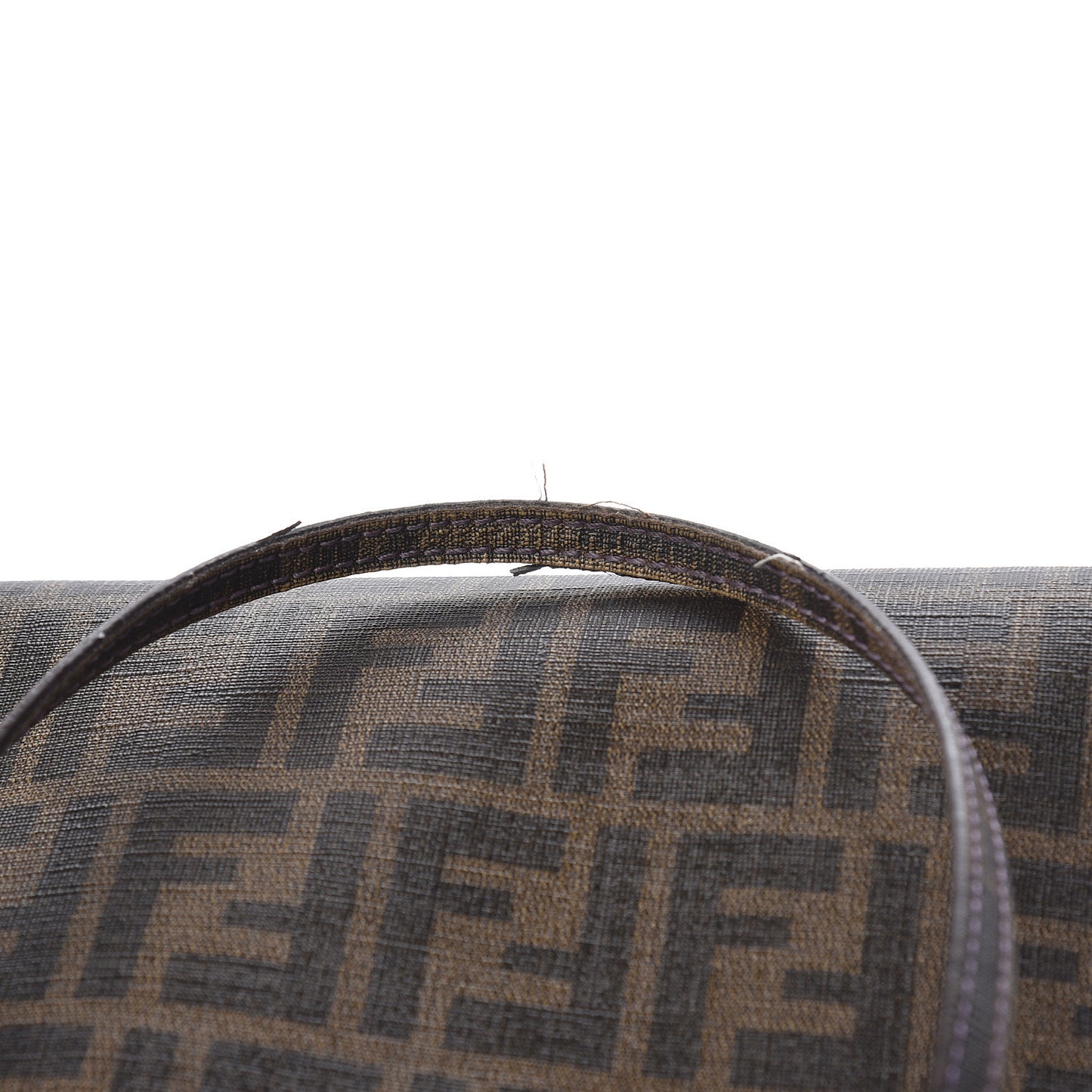 Zucca Spalmati Small Roll Tote Tobacco Viola