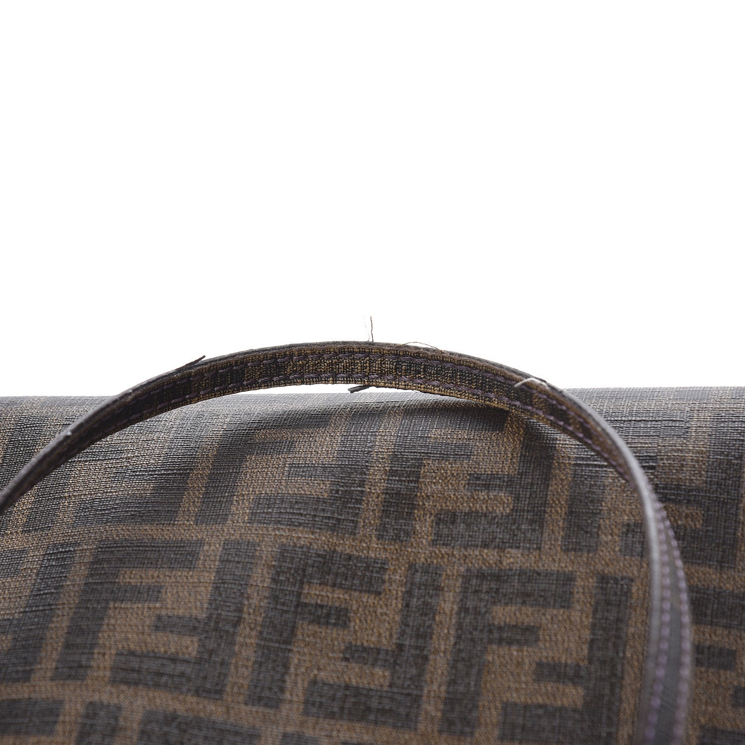 Fendi Zucca Spalmati Small Roll Tote Tobacco Viola 8 of 15