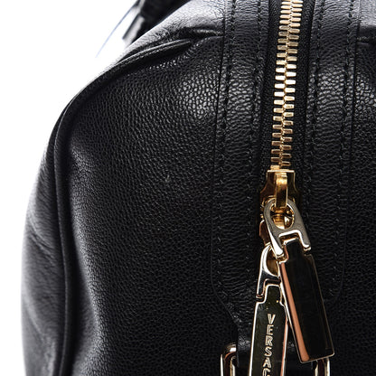 Versace Calfskin Palazzo Duffle Bag Nero Black 10 of 10
