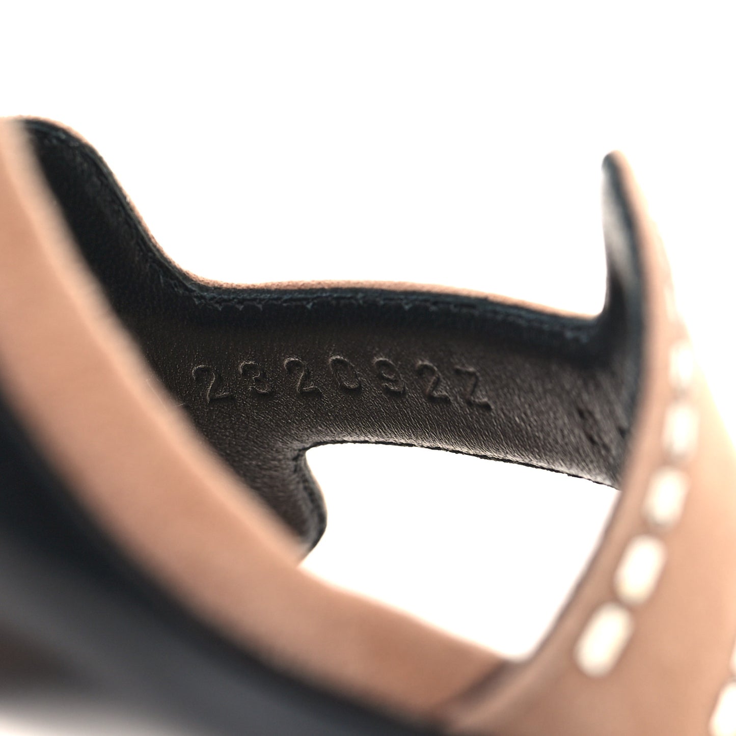 Suede Goatskin Crystal Heden 80 Sandals 38.5 Rose Perle