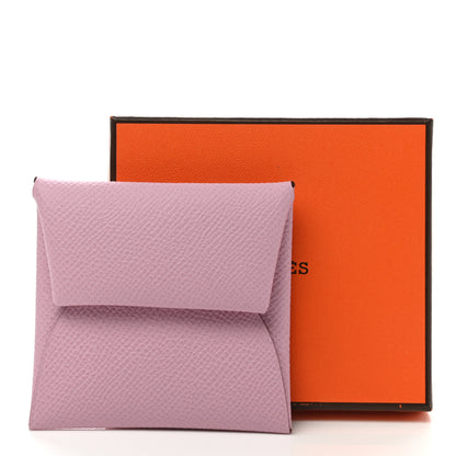 Hermes Epsom Bastia Coin Purse Mauve Sylvestre 8 of 8