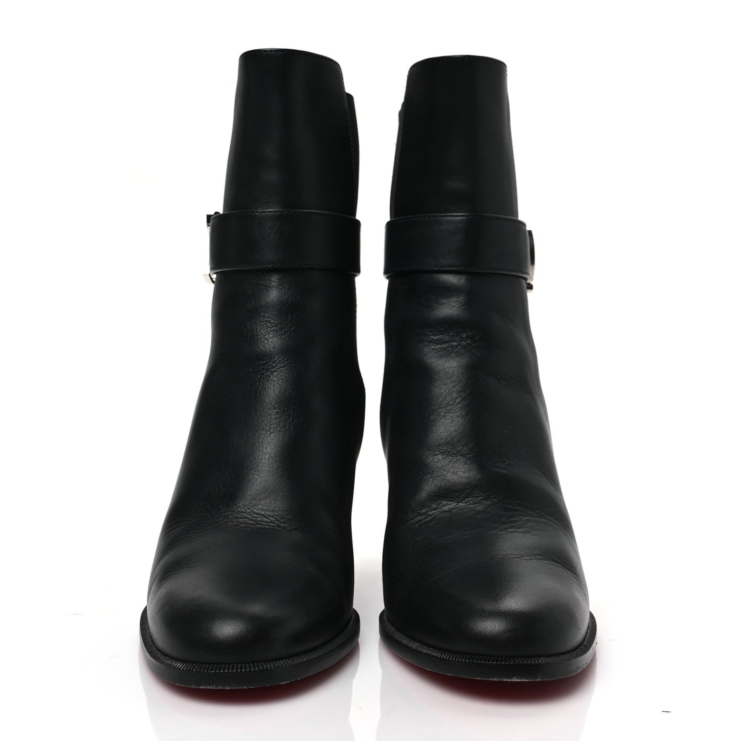 Calfskin 70 Chelsea Ankle Boots 38 Black