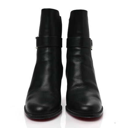 Christian Louboutin Calfskin 70 Chelsea Ankle Boots 38 Black 2 of 7