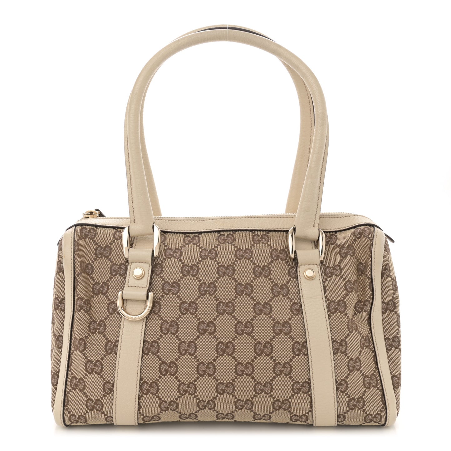 Monogram Small Abbey Boston Off White