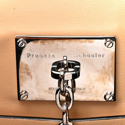 Proenza Schouler Calfskin Hava Top Handle Bag Warm Sand 7 of 19