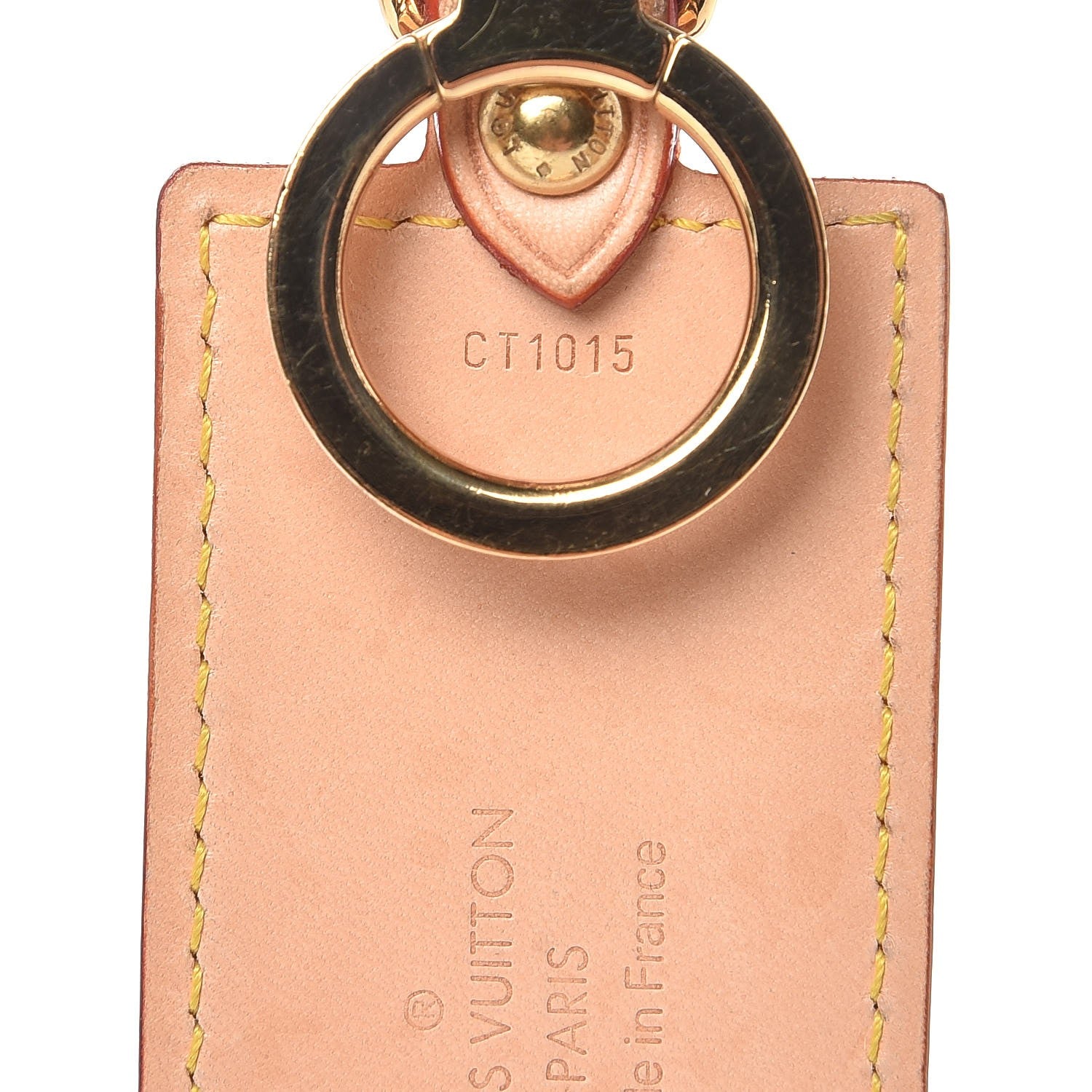 Louis Vuitton Vachetta Porte Clefs Fortune Key Chain 4 of 4