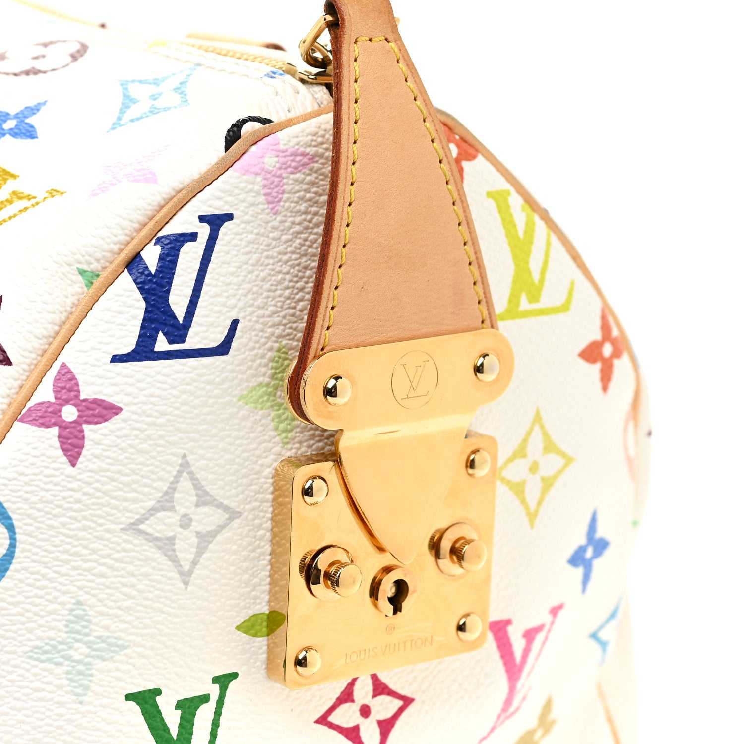 Louis Vuitton Monogram Multicolor Speedy 30 White 10 of 21