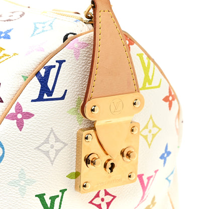 Louis Vuitton Monogram Multicolor Speedy 30 White 10 of 21