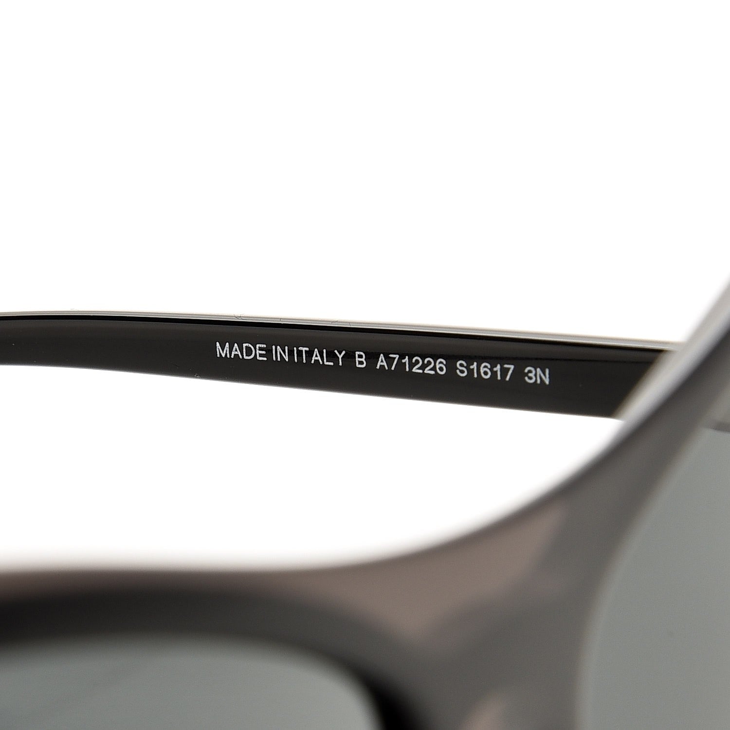 Chanel Shield Butterfly Runway Sunglasses S1617 Black 6 of 7