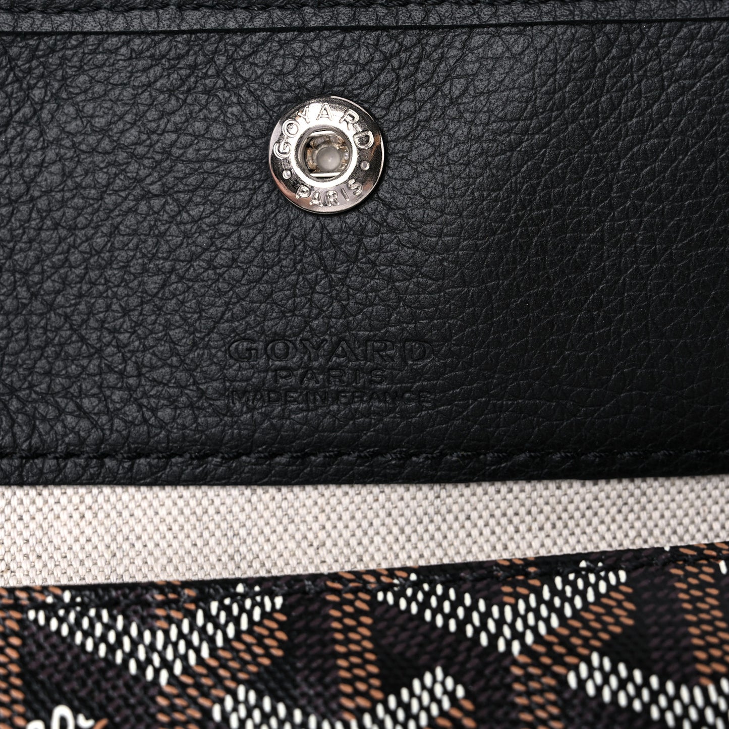Goyardine Boheme Hobo Black
