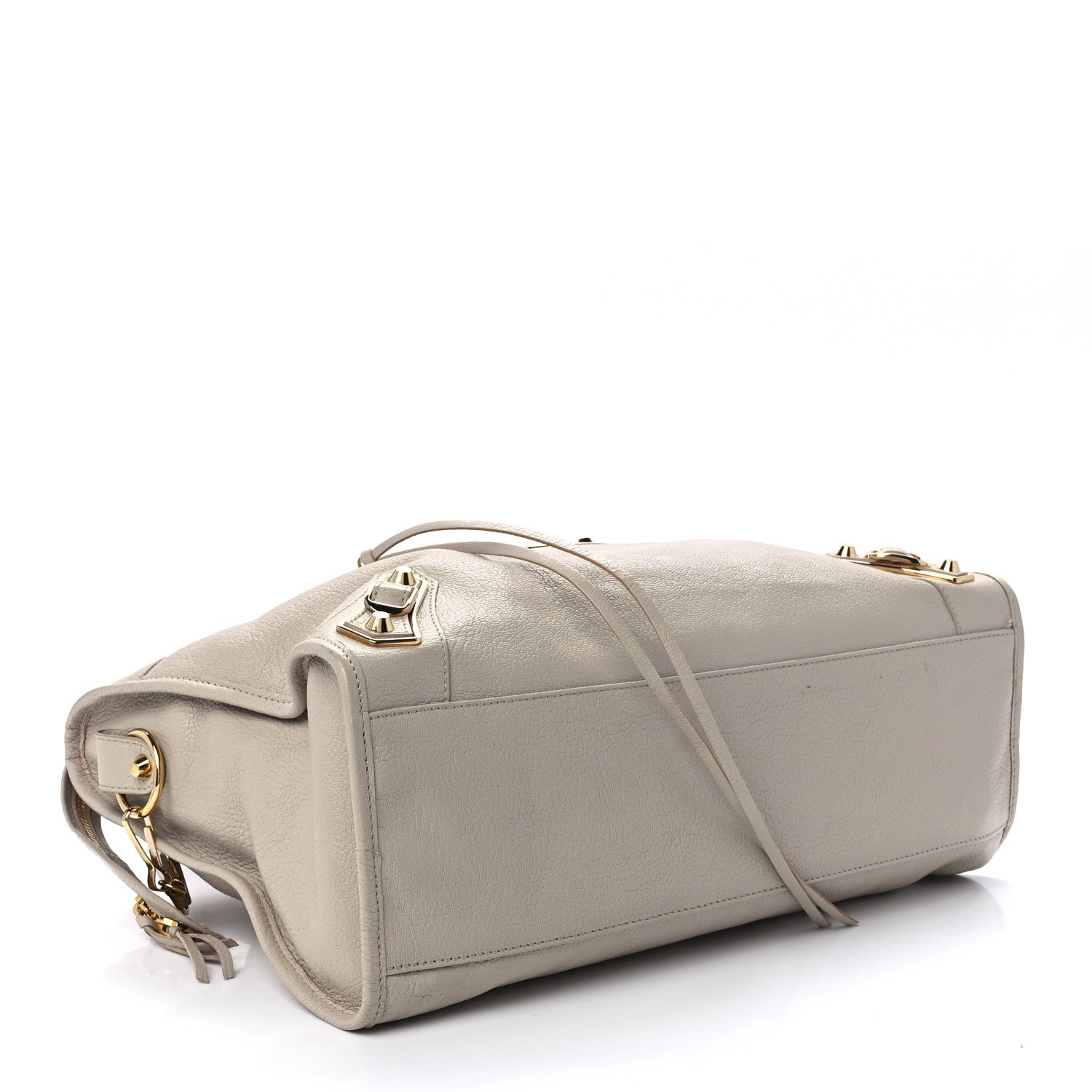 Balenciaga Chevre Gold Hardware Metallic Edge City Beige Praline 4 of 11