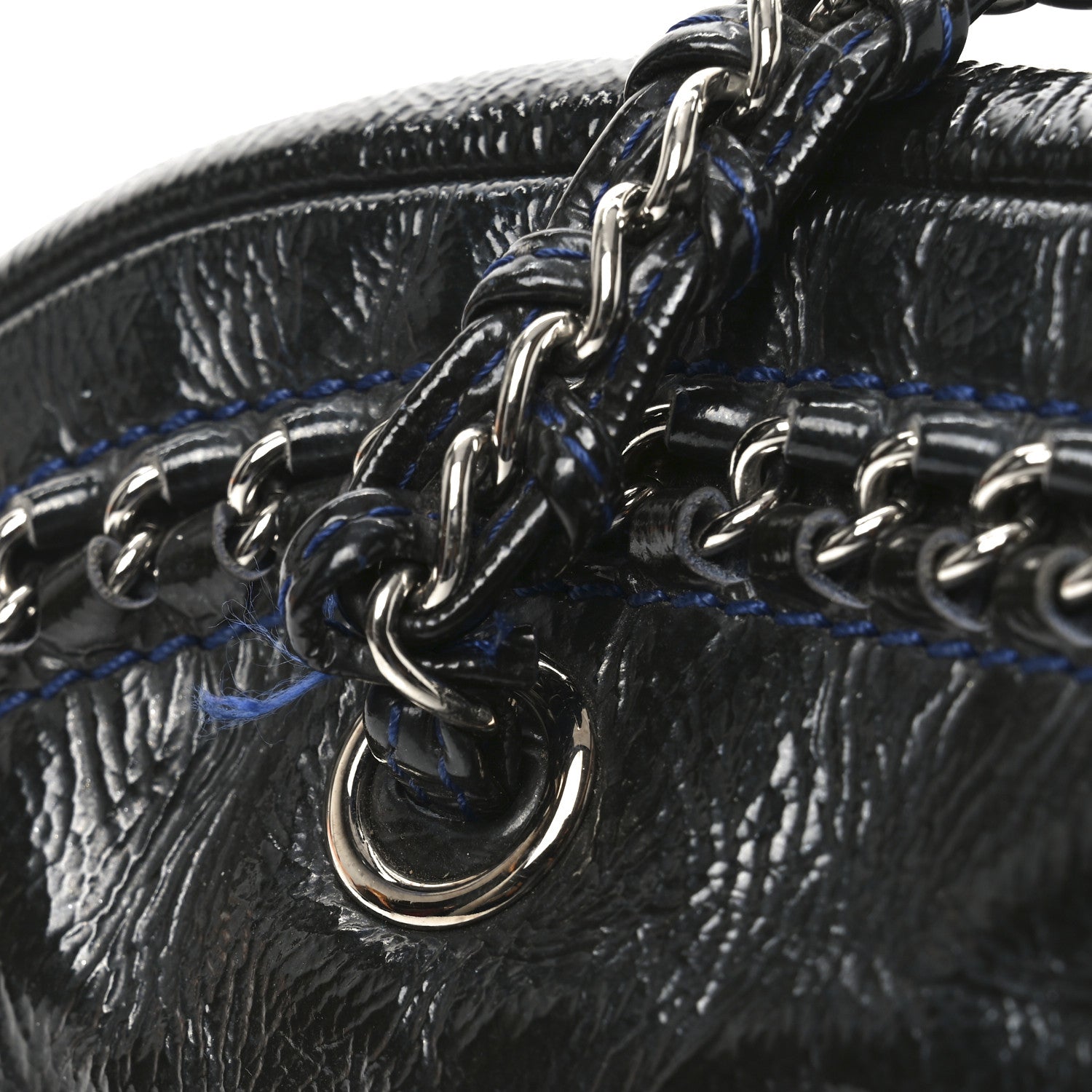 Chanel Patent Medium Luxe Ligne Bowler Black 1757612 – FASHIONPHILE