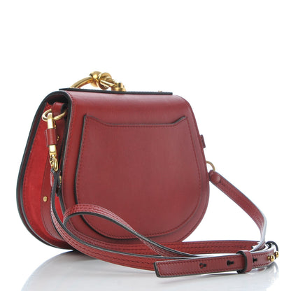 Chloe Calfskin Small Nile Bracelet Bag Dahlia Red 3 of 7