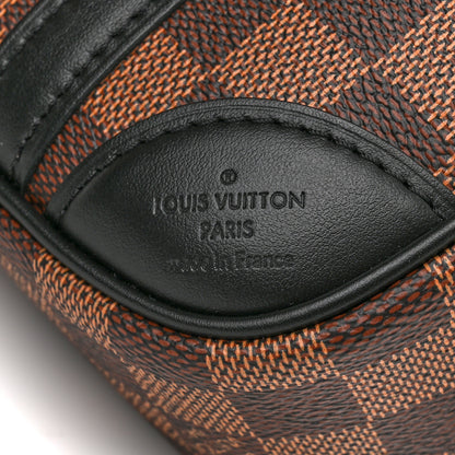 Louis Vuitton Damier Ebene Valisette Souple BB Black 6 of 9