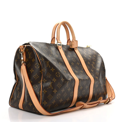 Louis Vuitton Monogram Keepall Bandouliere 45 3 of 11