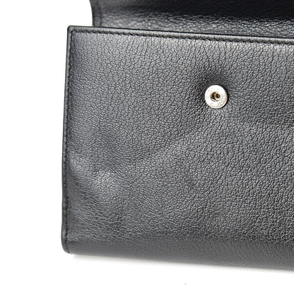 Christian Dior Goatskin Saddle Compact Wallet Black 11 of 11